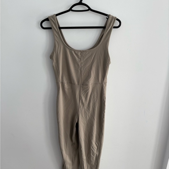 Dynamite Beige Sleeveless Jumpsuit - Picture 2 of 4